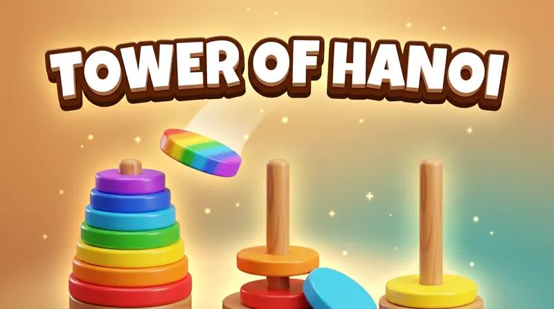 Tower of Hanoi game cover